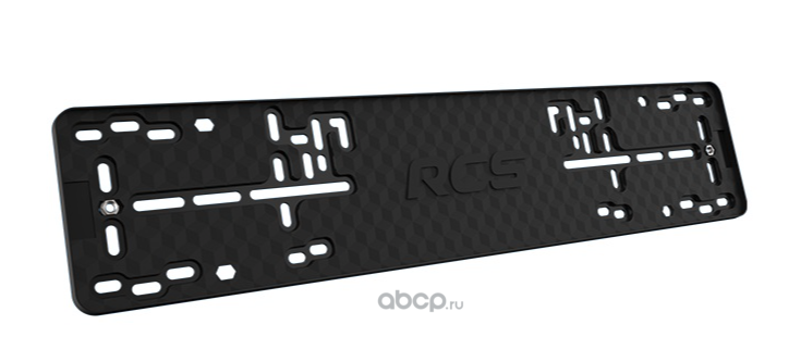 RCS R0202 Рамка знака номерного черная RCS Light