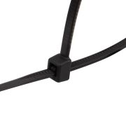 REXANT 070151 Хомут стяжка кабельная нейлоновая REXANT 150 x2,5мм, черная, упаковка 100 шт.