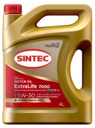 SINTEC 600256 Масло моторное синтетика 5W-30 4 л.