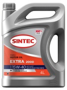 SINTEC 600270 Масло моторное минеральное 15W-40 4 л.