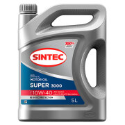 SINTEC 600293 Масло моторное полусинтетика 10W-40 5 л.