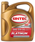 SINTEC 801973 Масло моторное синтетика 5W-30 4 л.
