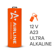 AIRLINE 23A01 Батарейка A23 12V для брелоков сигнализаций щелочная 1 шт. (23A-01)