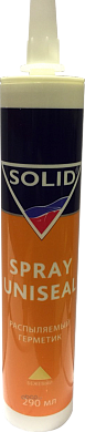 Solid 36102901 Рраспыляемый герметик, цвет: бежевый SOLID SPRAY UNISEAL  (290 мл)
