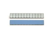 CLIPPER 0091FE Грузик балансировочный для литого диска самоклеящиеся 60 гр. стальной лента синий широкий 1шт.