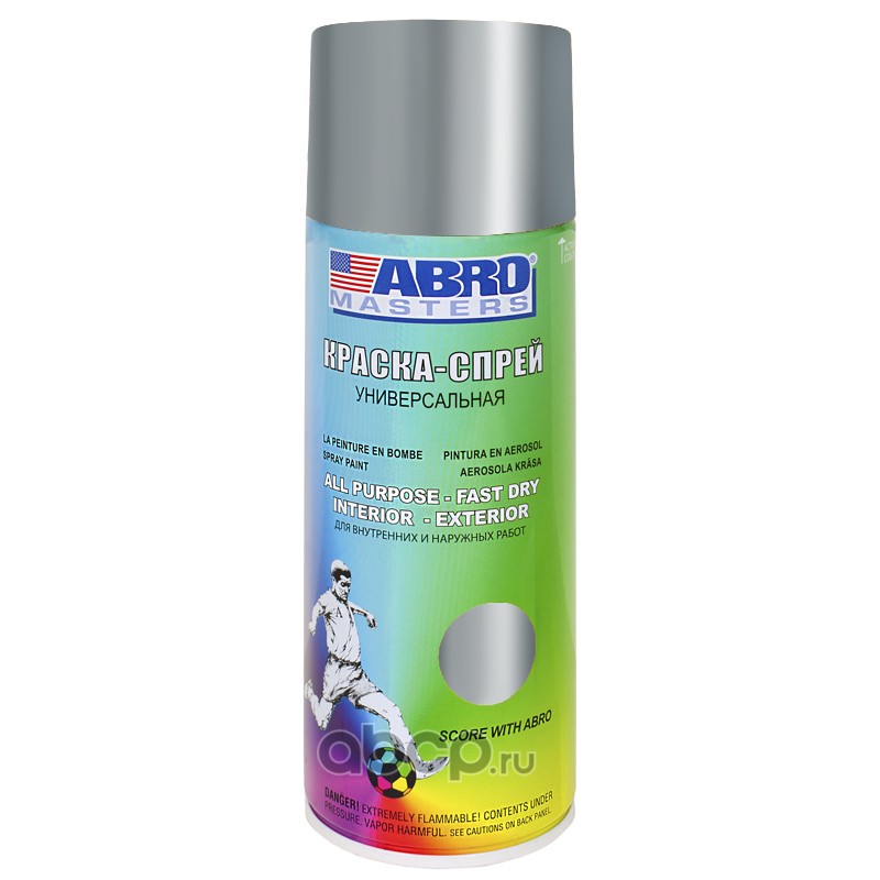 ABRO SP003AM быстросохнущая акриловая краска-спрей