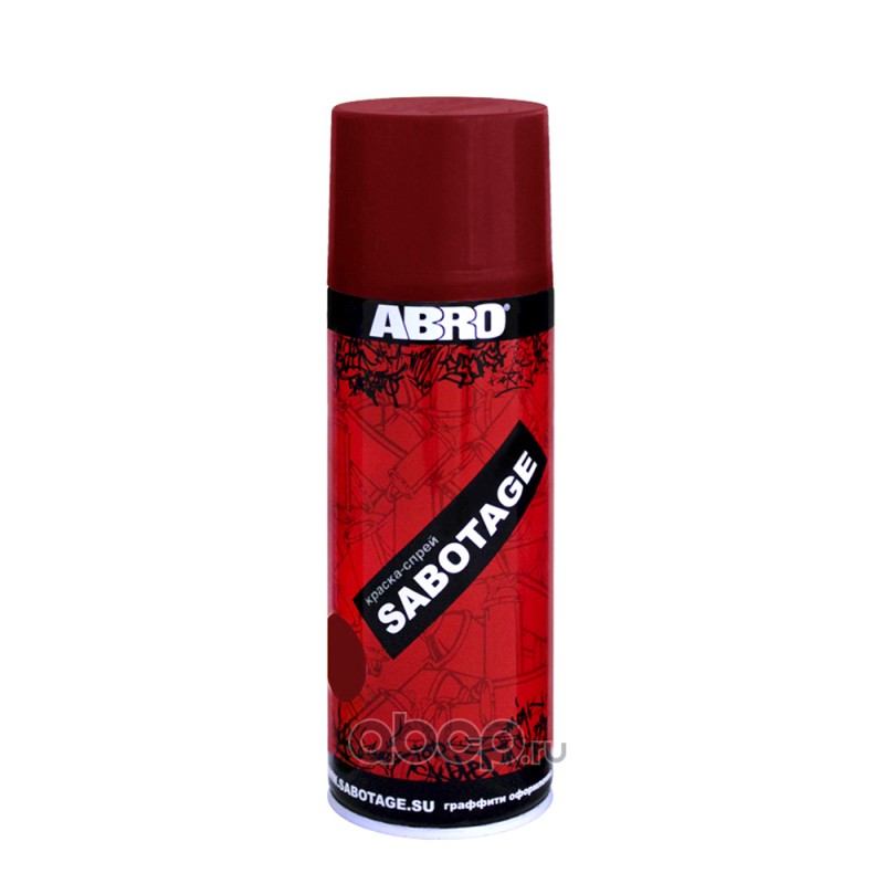 ABRO SPG023 краска-спрей пунцовый SABOTAGE 400мл