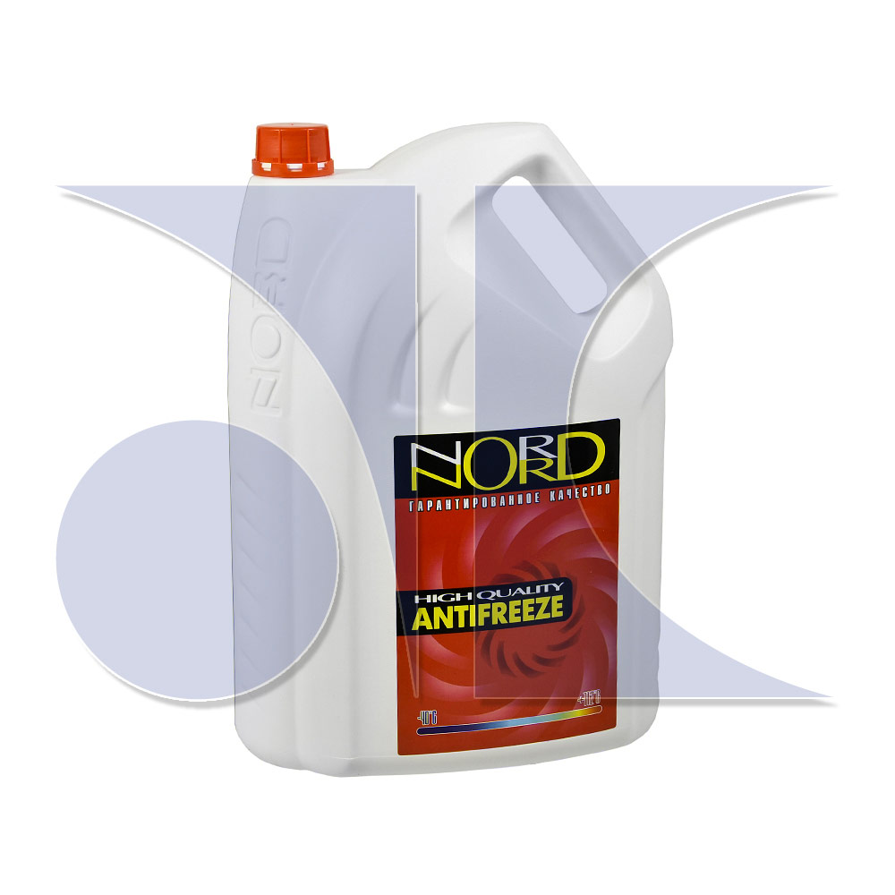 nord NR20485 Антифриз High Quality Antifreeze готовый -40C красный 10 кг