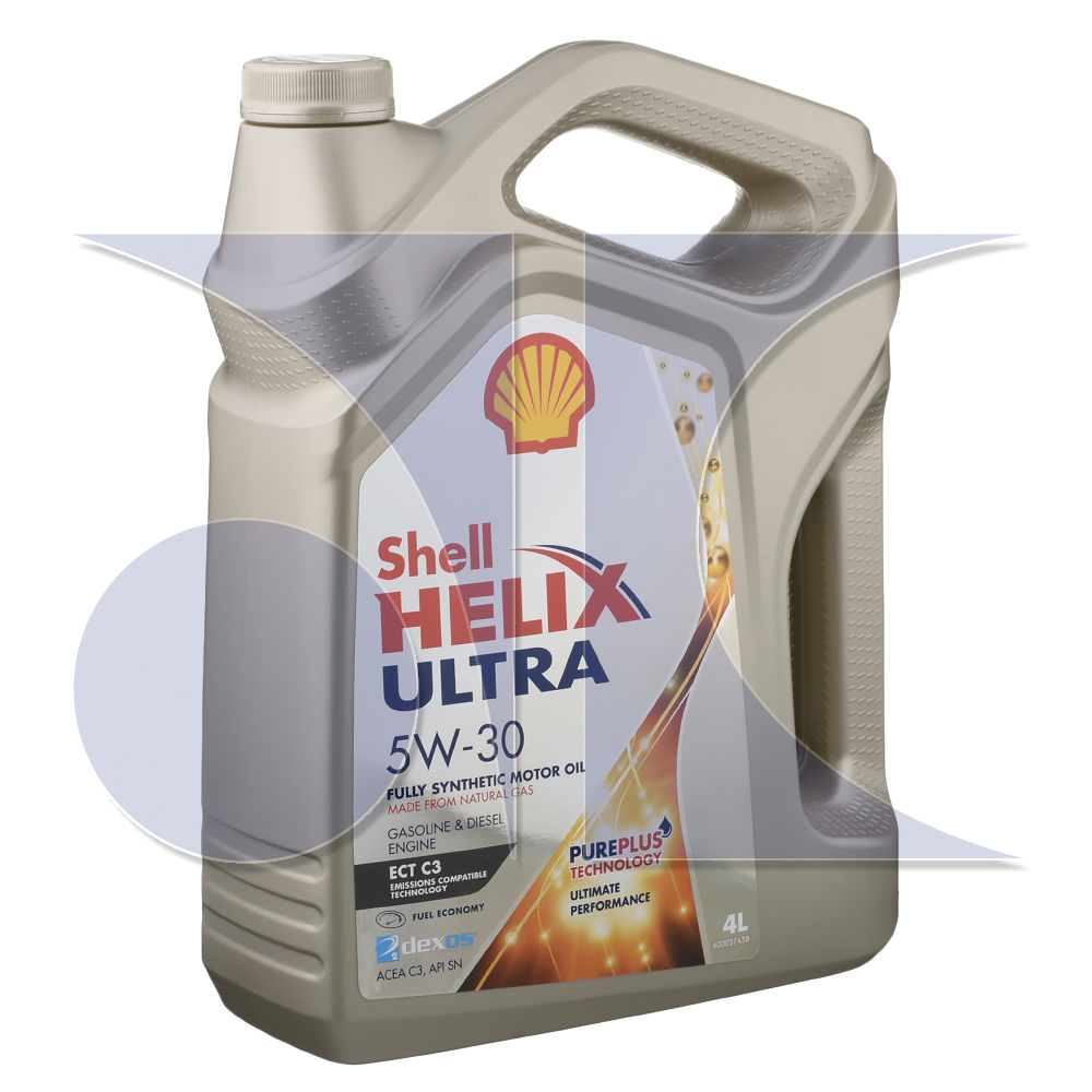 Shell 550046363 Масло моторное Helix Ultra ECT C3 5W-30 синтетическое 4 л