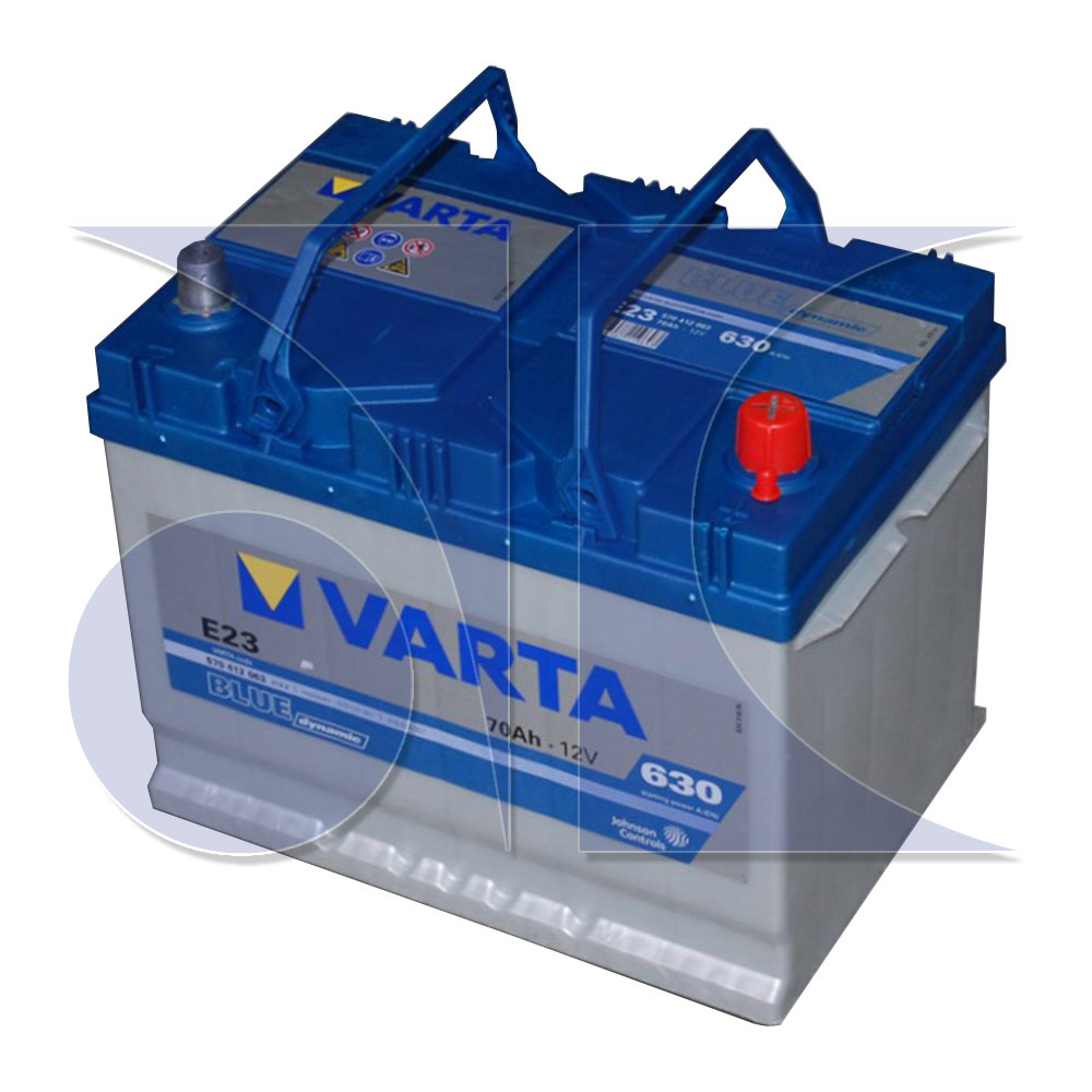 Varta 570412063 Аккумулятор Blue Dynamic 70 А/ч обратная R+ E23 261x175x220 EN630 А
