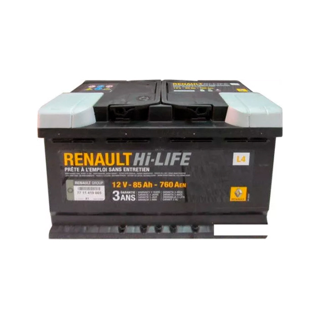 RENAULT 7711419085 Стартерная аккумуляторная батарея