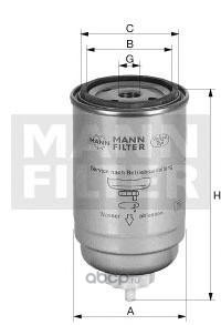 MANN-FILTER WK965 Топливный фильтр