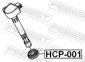 Febest HCP001 Кольцо уплотнительное свечного колодца