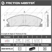 Friction Master MKD1611