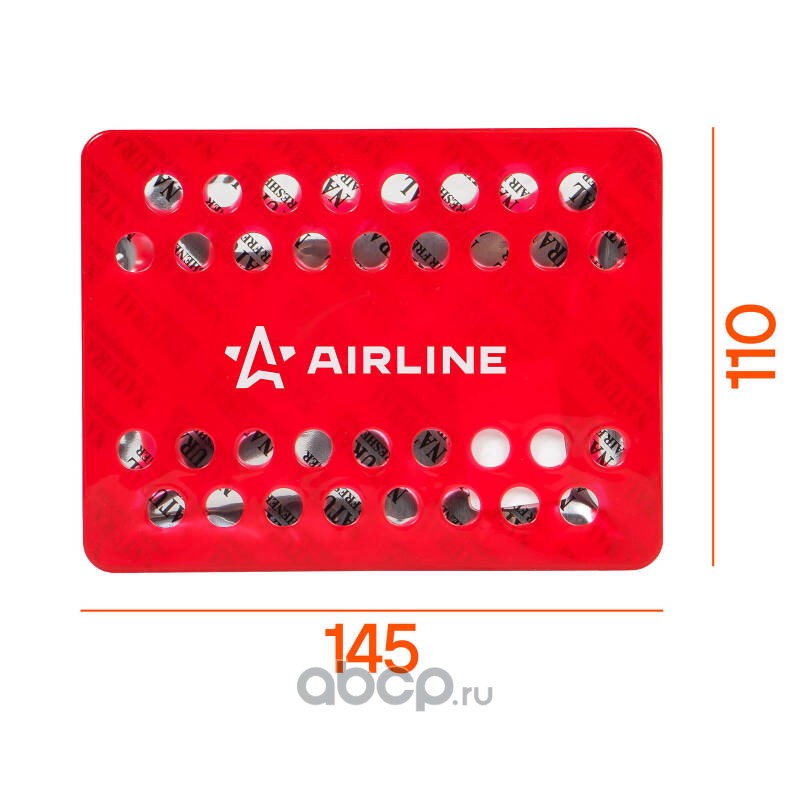 AIRLINE AFSI140 Ароматизатор под сиденье гелевый макси "Тундра" клубника со сливками (AFSI140)
