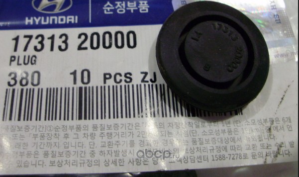 Hyundai-KIA 1731320000 Заглушка панели кузова