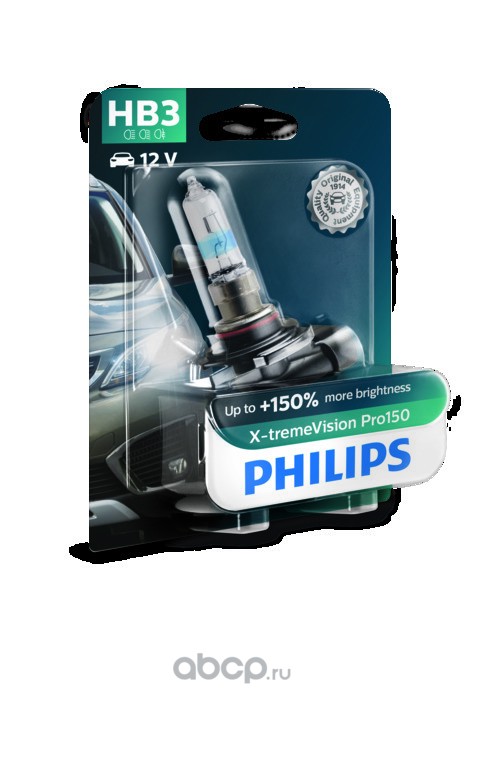 Philips 9005XVPB1 HB3 9005 XVP 12V 60W P20d B1