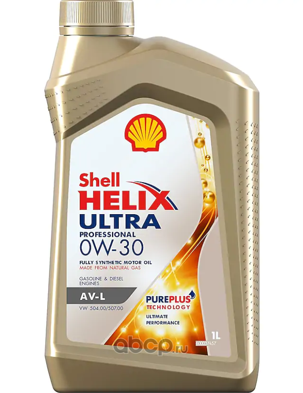 Shell 550046401 Масло моторное синтетика 0W-30 1 л.