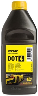 Textar 95002200 Жидкость тормозная dot 4, BRAKE FLUID, 1л