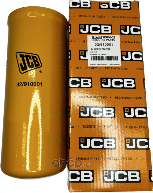 JCB 32910601 Фильтр, Гидравлическая система привода рабочего оборудования