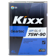 Kixx L296244TE1 Масло МКПП полусинтетика 75W-90 GL-5 4л.