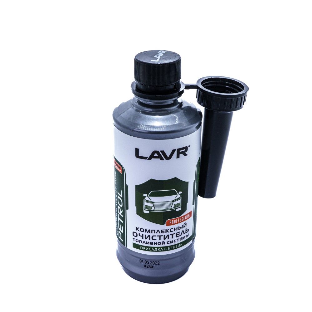 LAVR LN2123 Комплексный очиститель топливной системы присадка в бензин, 310 мл