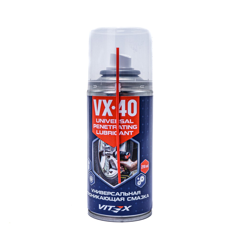 Vitex V902113 Смазка проникающая «VX-40» универсальная, 200 мл.